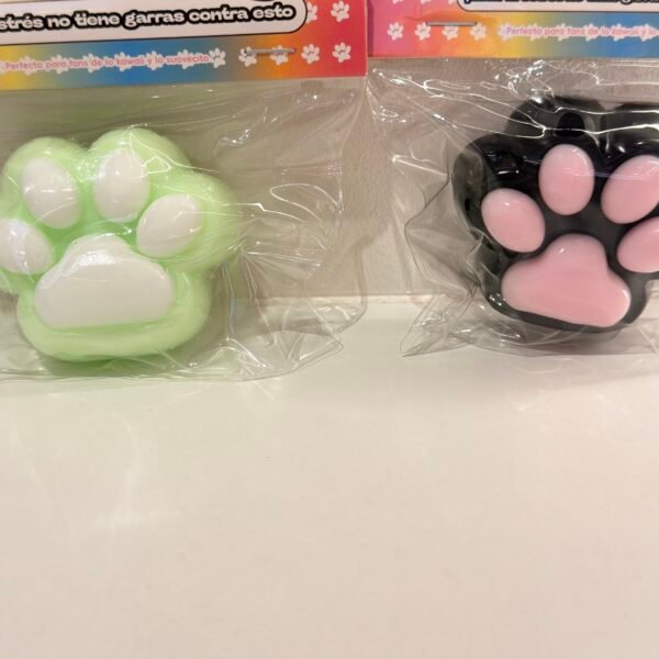 Squishy cat's paw multicolor