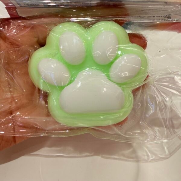 Squishy cat's paw multicolor