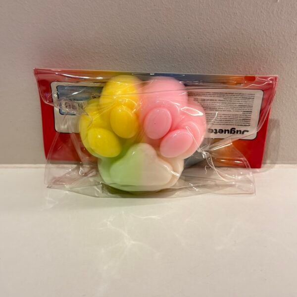 Squishy cat's paw multicolor