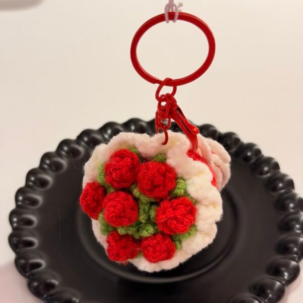 Llavero de rosas