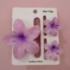 Clip de pelo flor