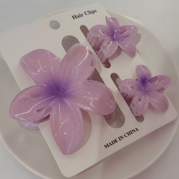 Clip de pelo flor