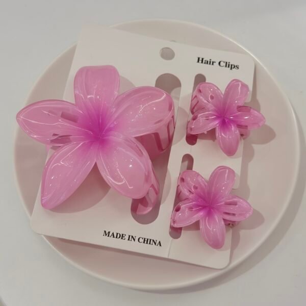 Clip de pelo flor