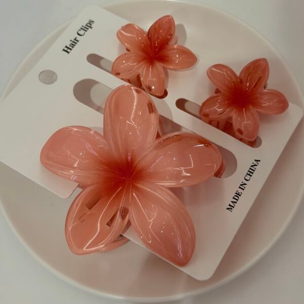 Clip de pelo flor