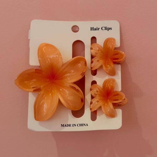 Clip de pelo flor