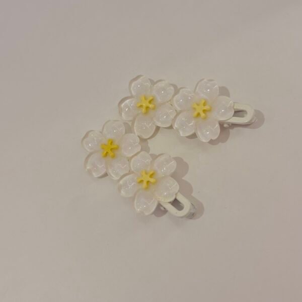 Clip de pelo flor