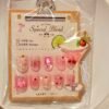 Uñas postizas estilo verano