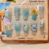 Uñas postizas estilo verano