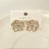 Pendientes flor