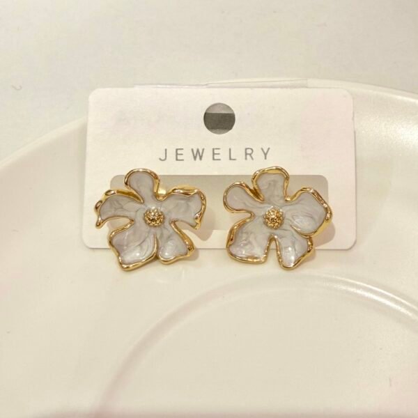 Pendientes flor