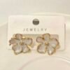 Pendientes flor