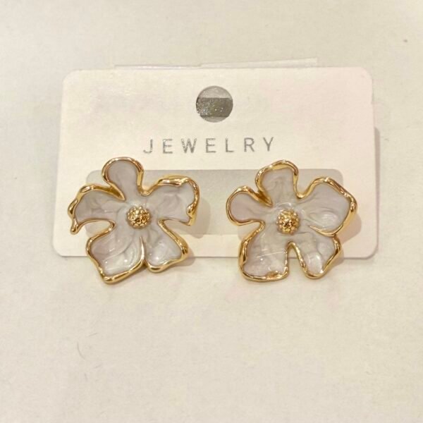 Pendientes flor