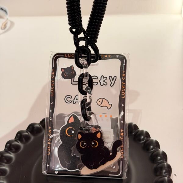Tarjeteros black cat