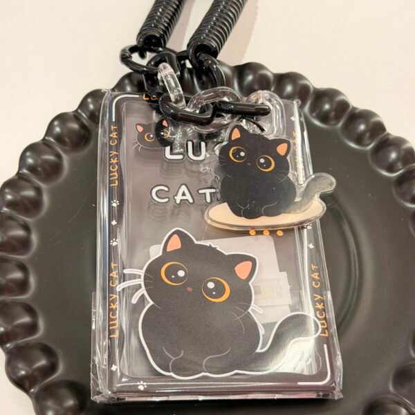 Tarjeteros black cat