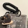 Tarjeteros black cat
