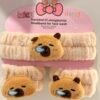 Diadema set de limpiar capybara