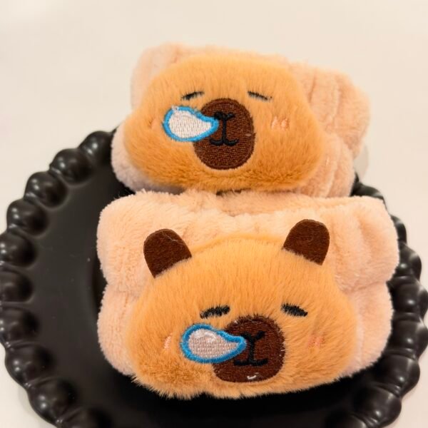 Diadema set de limpiar capybara