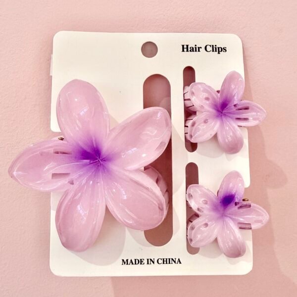 Clip de pelo flor