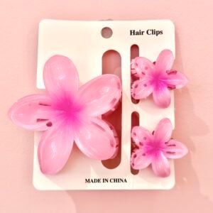 Clip de pelo flor