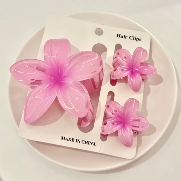Clip de pelo flor