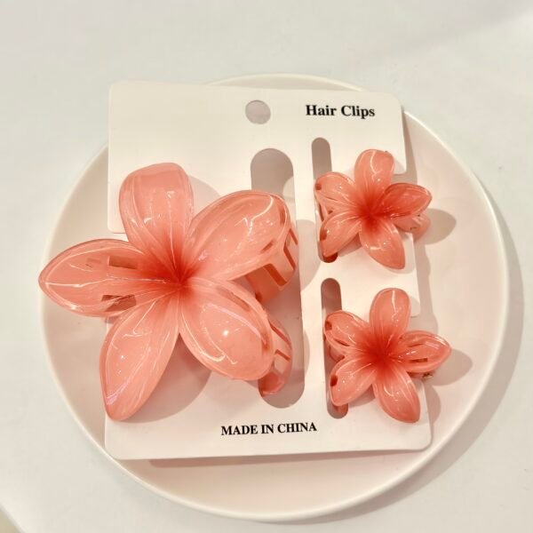 Clip de pelo flor