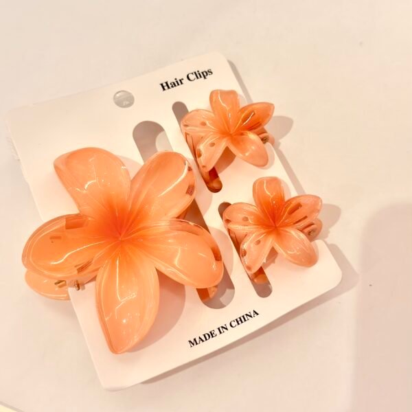 Clip de pelo flor