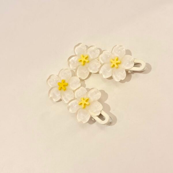 Clip de pelo flor